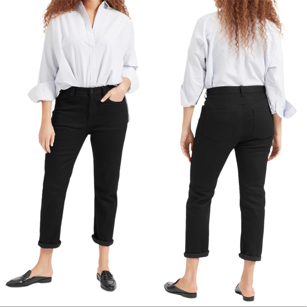 Everlane Boyfriend Jeans Black Size 28